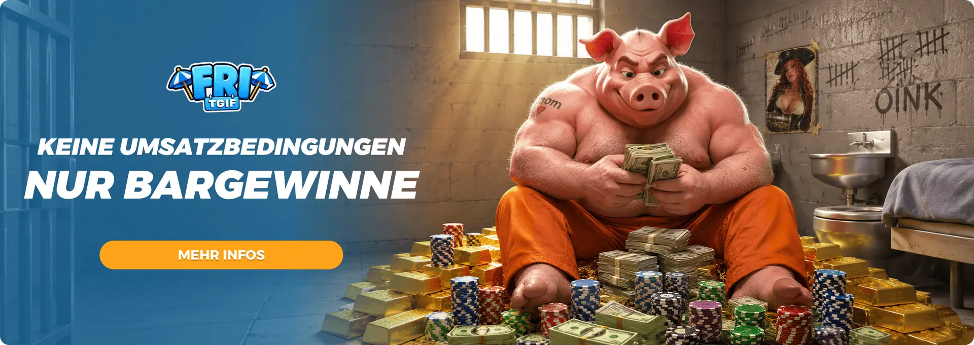 Freitagsaktion: Bargeldgewinne